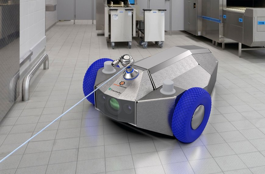 Mobile robot cleaner takes production hygiene to a higher level